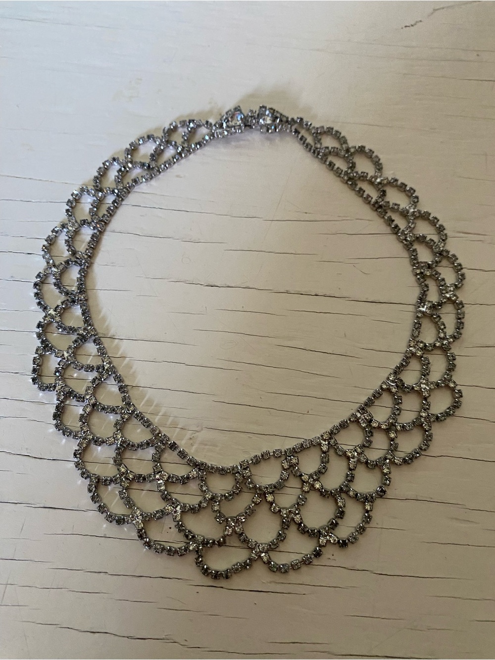 Vintage Rhinestone Collar